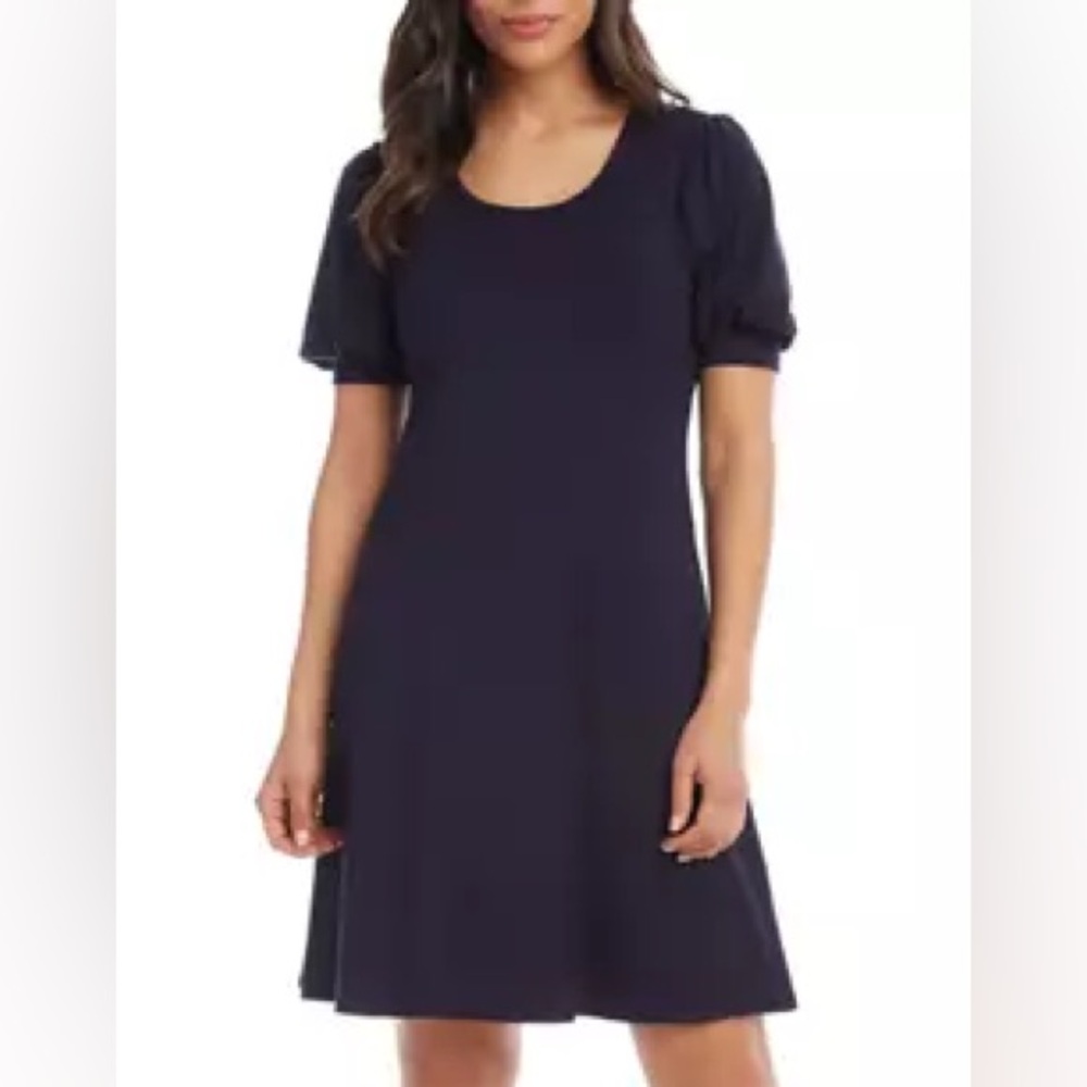 Karen Kane Navy A-Line Dress - NWT 2X